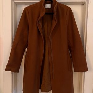 Old Navy Women's Brown Pea Coat